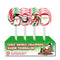 EXCLUSIVE CANDY & NOVELTY DISTRIBUTING LTD Christmas Christmas Curly Swirly Lollipop, 100g, Assortment, 1 Count 060631918624
