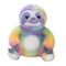 Fiesta Plushes Pastel Rainbow Sloth Plush, 13 Inches, 1 Count 091671705134