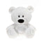 Fiesta Plushes Signature Sitting White Bear Plush, 9 Inches, 1 Count 091671770958