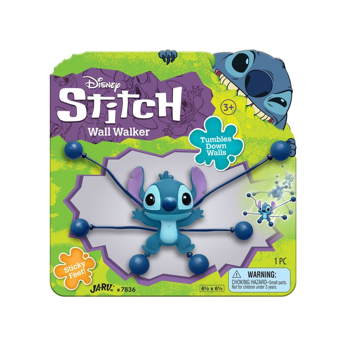 FILO IMPORT INC. Impulse Buying Stitch Wall Walker, Disney, 1 Count 075656078369