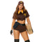 FORPLAY INC. Costumes Sexy Precious Cargo Costume for Adults, Brown Top and Shorts
