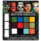 FUN WORLD Costume Accessories 12 Colour Makeup Palette, 1 Count 023168029287