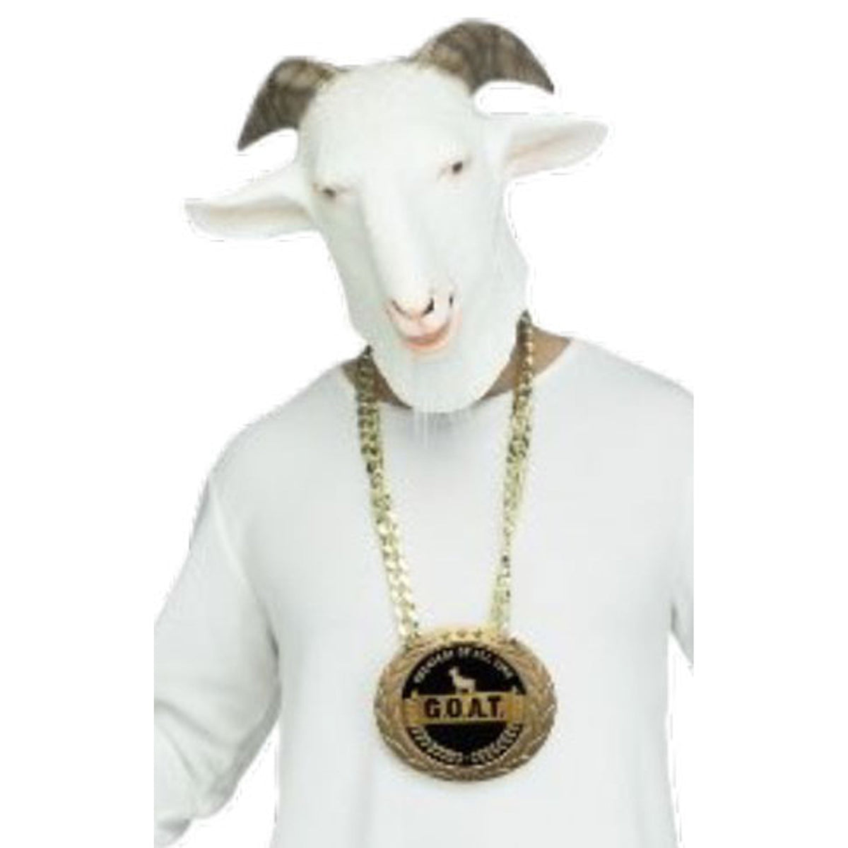 FUN WORLD Costume Accessories G.O.A.T Accessory Kit for Adults 071765163866