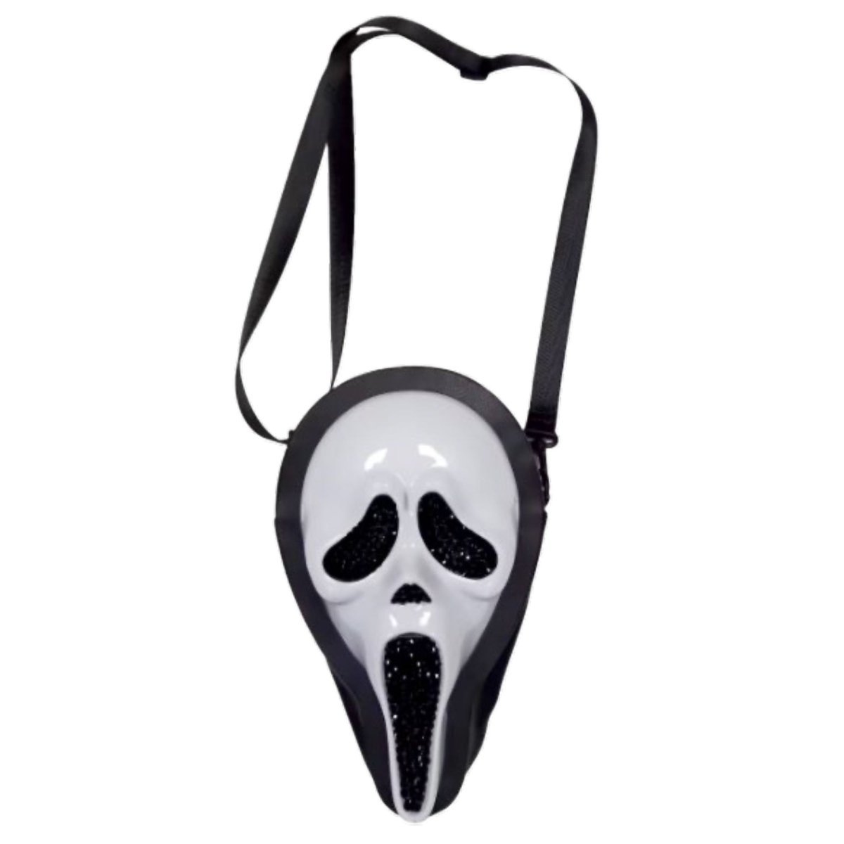 FUN WORLD Costume Accessories Ghost Face Cross-Body Bag, Scream 071765168762