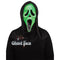 FUN WORLD Costume Accessories Ghost Face Fluorescent Mask for Adults, Scream, Assortment, 1 Count 023168192073