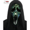 FUN WORLD Costume Accessories Ghost Face Oil Slick Disco Mask for Adults, Scream 071765163101