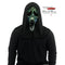 FUN WORLD Costume Accessories Ghost Face Oil Slick Disco Mask for Adults, Scream 071765163101