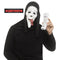 FUN WORLD Costume Accessories Ghost Face "Wassup!" Accessory Kit for Adults, Scary Movie 071765153171