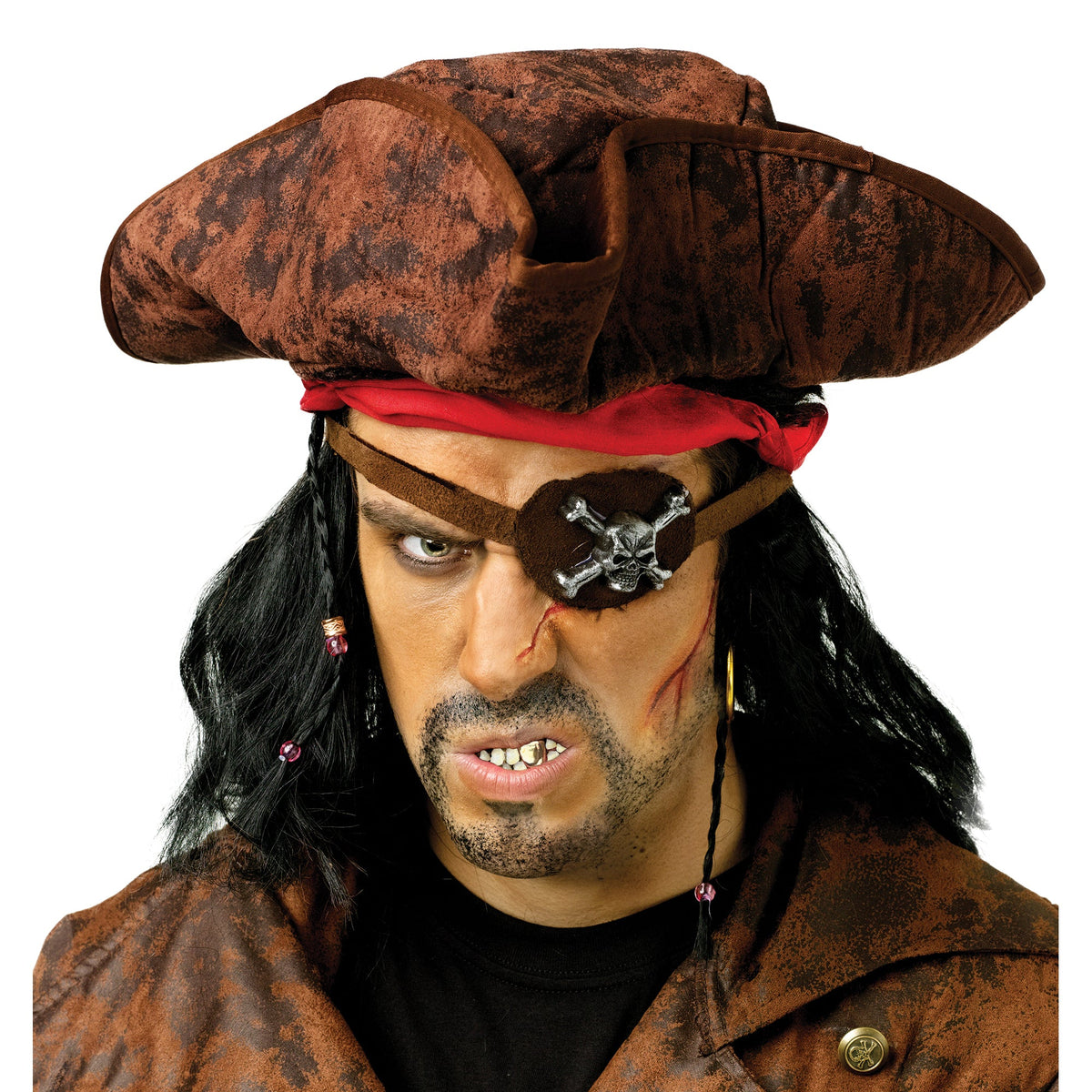 FUN WORLD Costume Accessories Gold Pirate Tooth for Adults 071765091619
