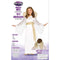 FUN WORLD Costumes Angelic Miss Costume for Kids, White Dress