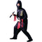 FUN WORLD Costumes Black Ninja Costume for Kids