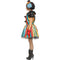 FUN WORLD Costumes Carny Clown Costume for Adults, Multicolored Dress
