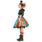 FUN WORLD Costumes Carny Clown Costume for Kids, Multicolored Dress