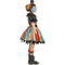 FUN WORLD Costumes Carny Clown Costume for Kids, Multicolored Dress