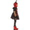 FUN WORLD Costumes Chrome Clown Costume for Kids, Black and Red Dress