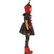 FUN WORLD Costumes Chrome Clown Costume for Kids, Black and Red Dress