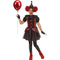 FUN WORLD Costumes Chrome Clown Costume for Kids, Black and Red Dress