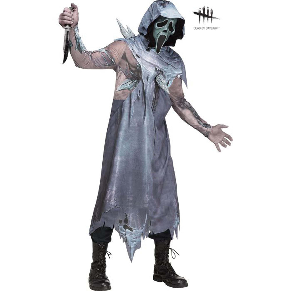 FUN WORLD Costumes Dead by Daylight Icebound Phantom Costume for Adults 071765139205