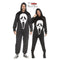FUN WORLD Costumes Ghost Face Jumpsuit Costume for Adults