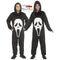 FUN WORLD Costumes Ghost Face Jumpsuit Costume for Kids, Scream