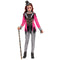 FUN WORLD Costumes Harlequin Ringmaster Costume for Kids, Pink Jacket