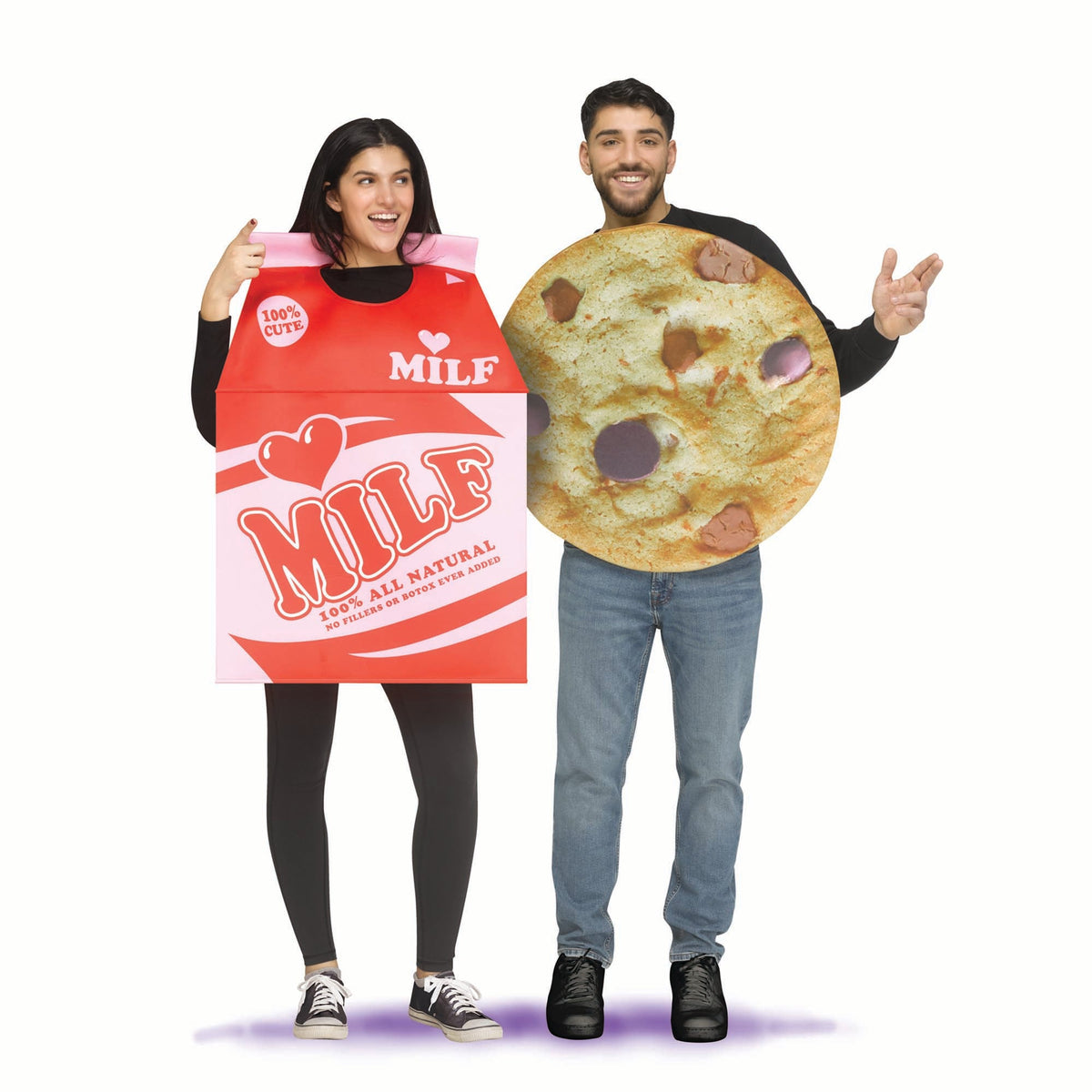 FUN WORLD Costumes Milf and Cookie Couple Costume for Adults