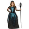FUN WORLD Costumes Mystical Mermaid Costume for Kids, Black and Blue Gown