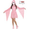 FUN WORLD Costumes Pastel Pink Ghost Face Costume for Kids, Scream, Pink Hooded Dress