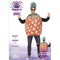FUN WORLD Costumes Pineapple Costume for Adults, Tunic and Hat 071765100700