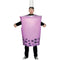 FUN WORLD Costumes Purple Bubble Tea Costume for Adults, Tunic and Headband 071765171571