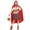 FUN WORLD Costumes Red Riding Hood Costume for Adults, Dress and Red Hood