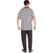 FUN WORLD Costumes Referee Costume for Adults, Black and White Striped Shirt 071765131117