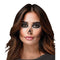 FUN WORLD Costumes Rhinestone Skele-Gal Costume for Adults, Dress and Gem Sheet