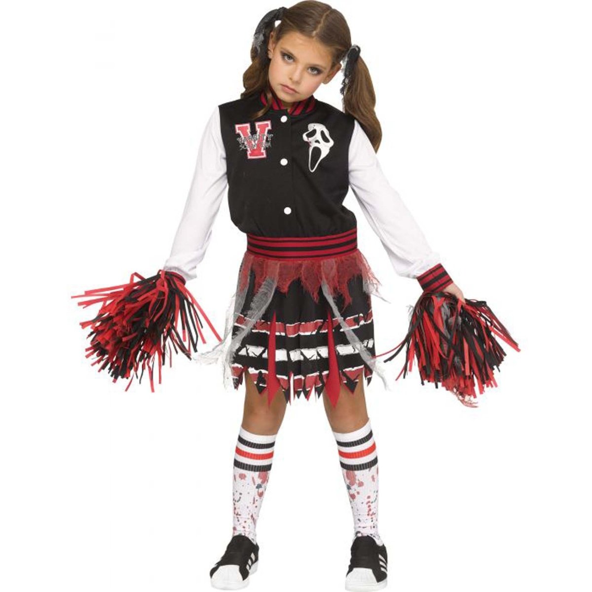 Scream For The Team Cheerleader Costume For Kids Party Expert Scream for the team cheerleader costume for kids party expert