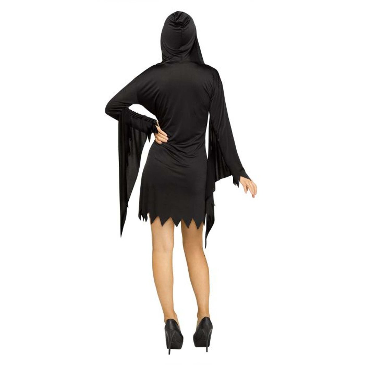black ghostface dress Amazon.com: Mingyuezai Women Scream Costume Witch Bat Sleeve Long Dress  Halloween Gothic Costume(BlackBat,M) : Clothing, Shoes & Jewelry
