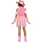 FUN WORLD Costumes Sparkle Cowgirl Costume for Kids, Pink and White Dress