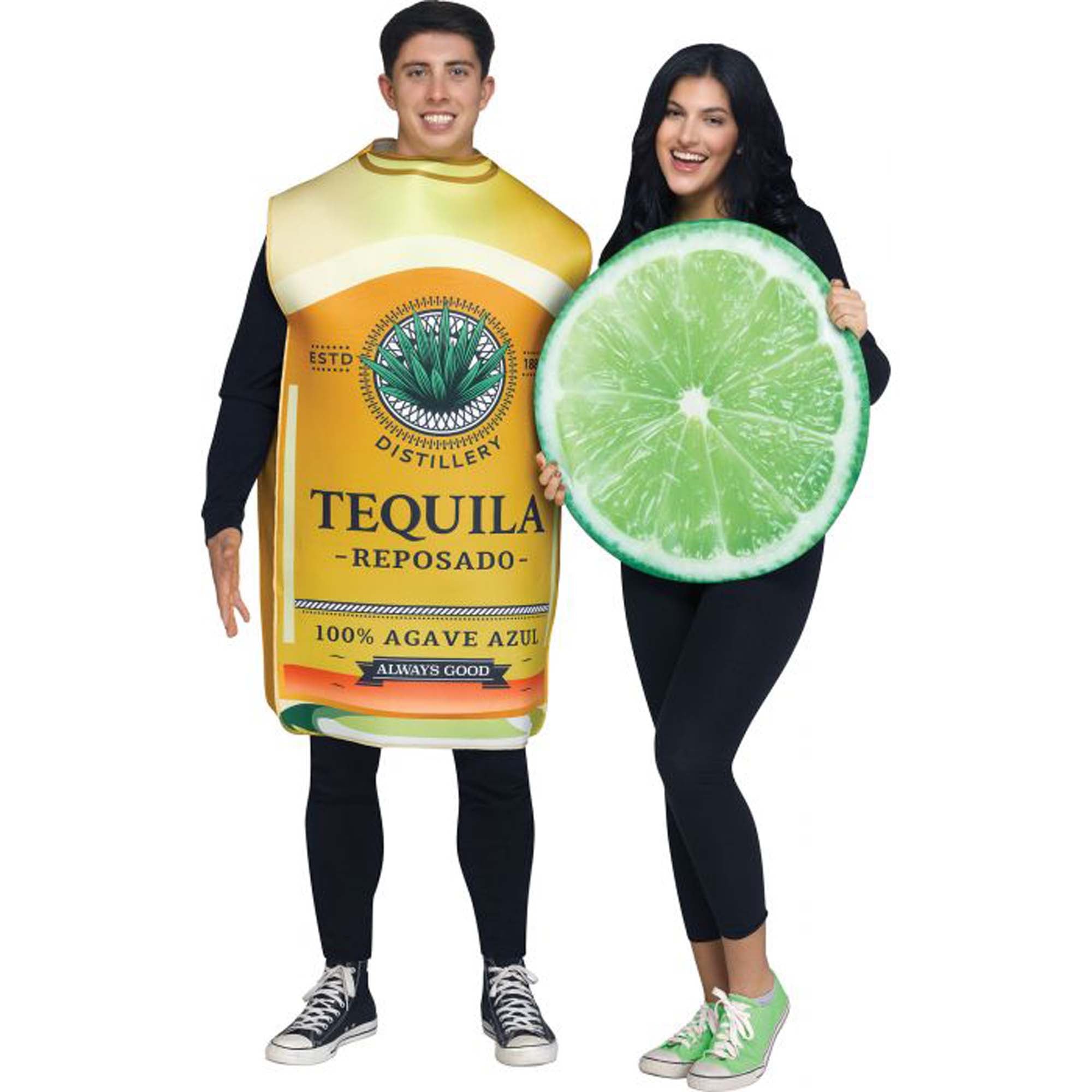Tequila and Lime Couple Costume for Adults | Party Expert