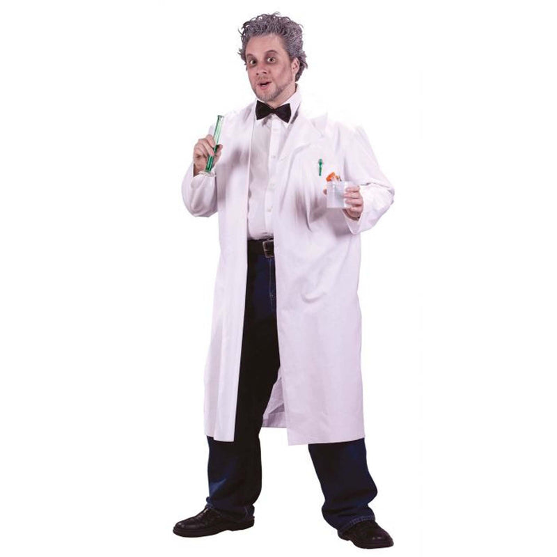 White Lab Coat Costume for Adults Party Expert