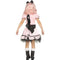 FUN WORLD Costumes Wind-Up Doll Costume for Kids, Pink and Black Dress