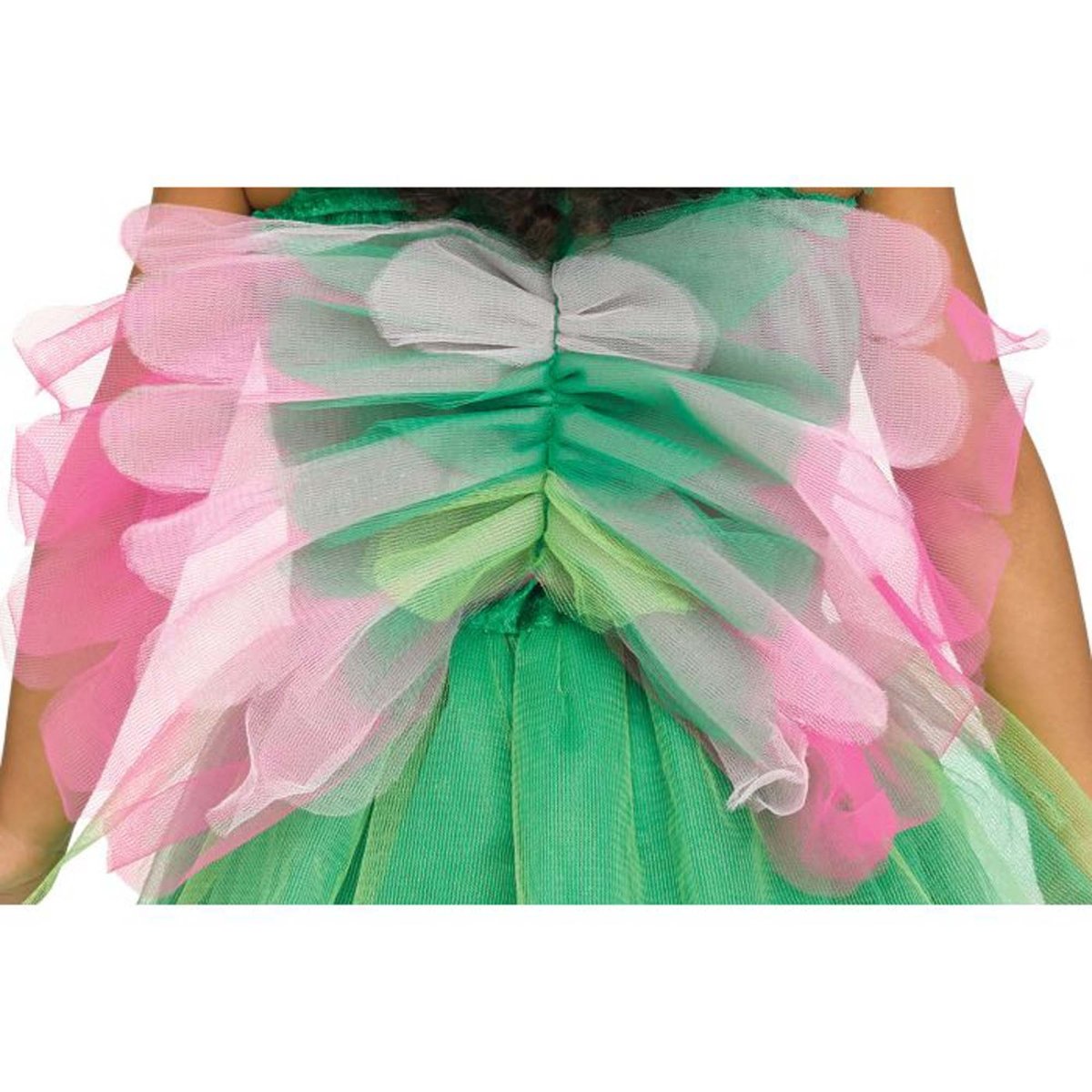 Woodland Fairy Costume for Toddlers, Green and Pink Dress Woodland Fairy Costume for Toddlers, Green and Pink Dress