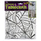 FUN WORLD Decorations Black and White Spider Web Tablecover, 1 Count 23168998224