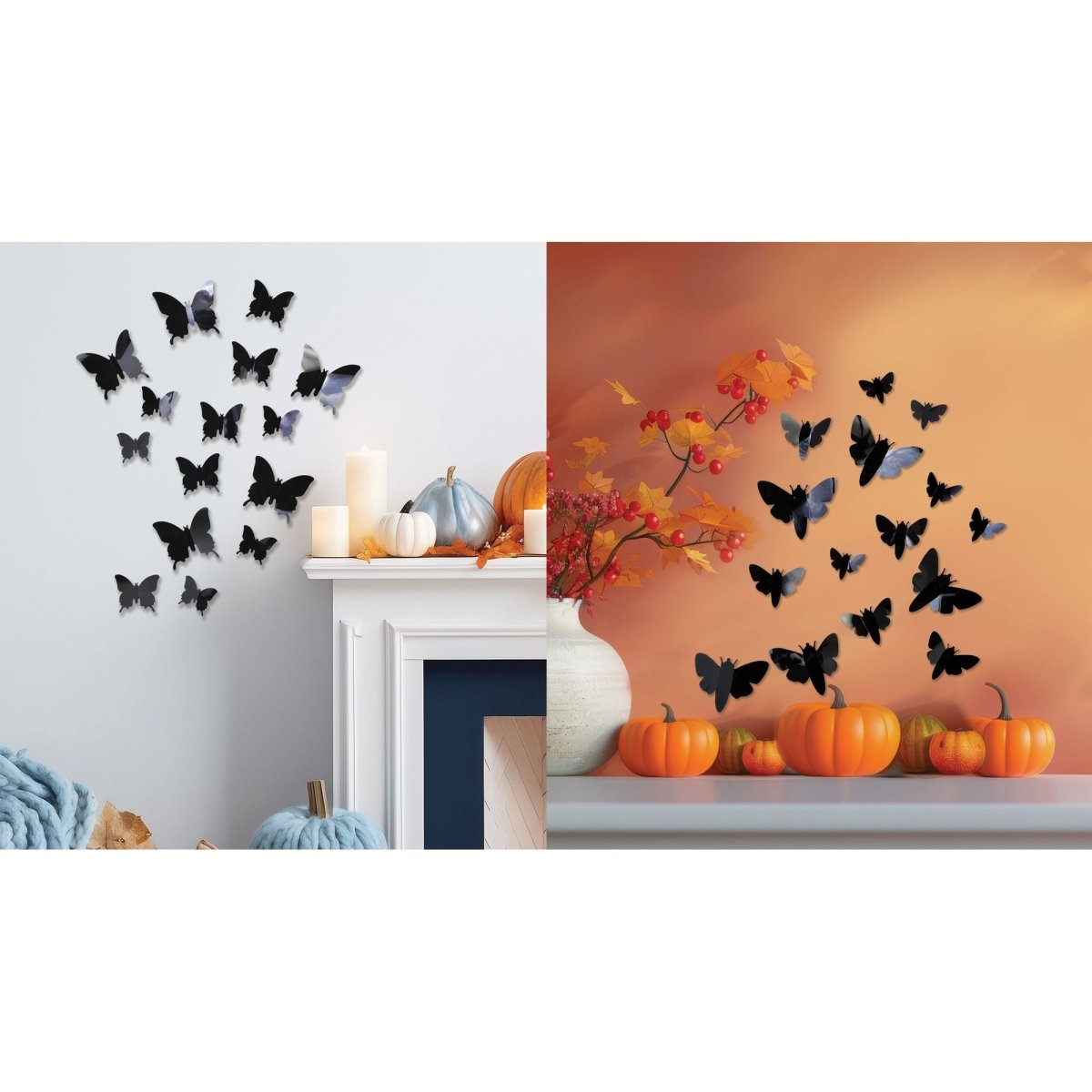 FUN WORLD Halloween 3D Moth or Butterfly, Assortment, 1 Count 71765162562