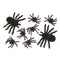 FUN WORLD Halloween Fuzzy Spider Family, Assortment, 1 Count 71765072137