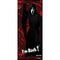 FUN WORLD Halloween Ghost Face Halloween Door Cover, 1 Count