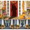 FUN WORLD Lights/special Fx Silhouette Scene With Spotlight, Assortment, 1 count 71765164511
