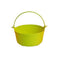 FUN WORLD Theme Party Summerween Green Plastic Cauldron with Handle, 14 Inches, 1 Count 071765168694