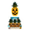 FUN WORLD Theme Party Summerween Light-Up Jack-O-Pineapple, 1 Count 071765168236