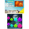 FUN WORLD Theme Party Summerween Rainbow Pumpkin String Light, 1 Count 071765168243