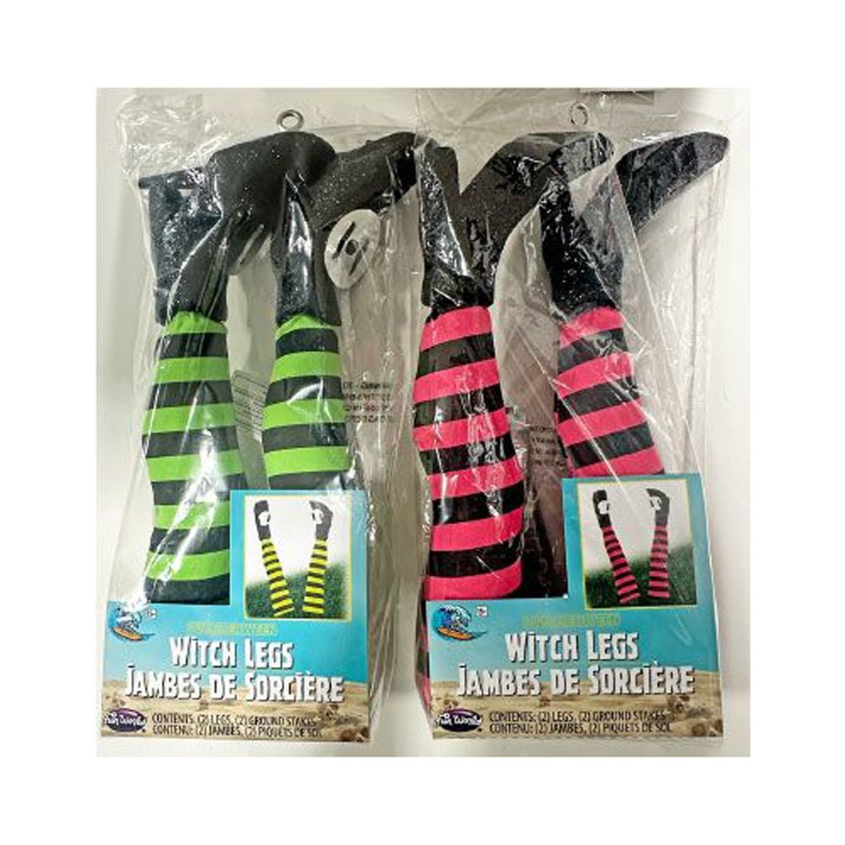 FUN WORLD Theme Party Witch Legs Decoration, Assortment, 1 Count 071765167802