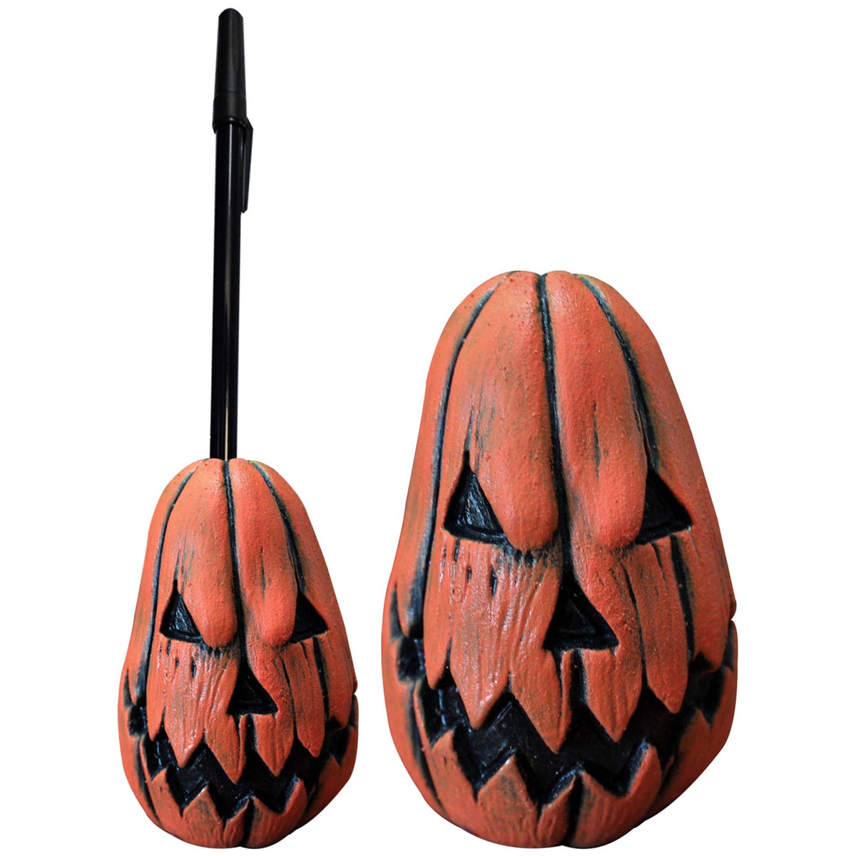 GHOULISH PRODUCTIONS Halloween Halloween Pumpkin Pen Holder, 1 Count 886390277327